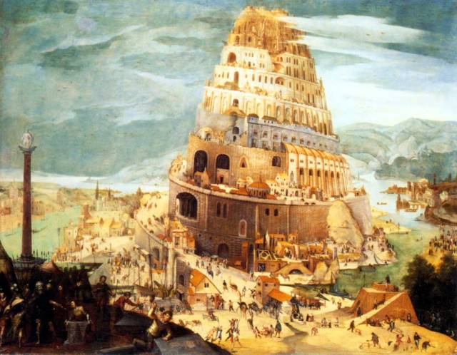 Tower of Babel, by Able Grimmer (1565-1630)